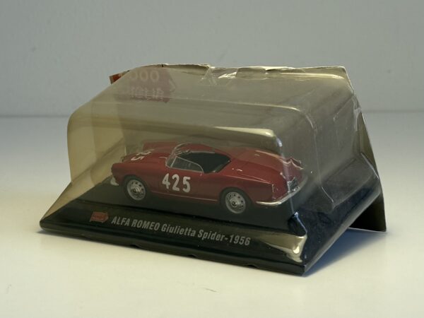 Hachette - Alfa Romeo Giulietta Spider 1956 - Schaal 1:43 - Afbeelding 3