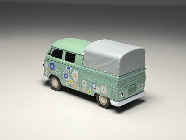 Welly - Volkswagen T1 Double Cabin Pick-Up - Schaal 1:38 - Afbeelding 2