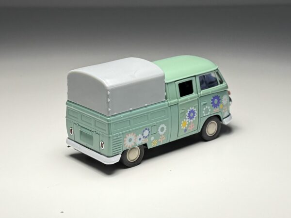 Welly - Volkswagen T1 Double Cabin Pick-Up - Schaal 1:38 - Afbeelding 3
