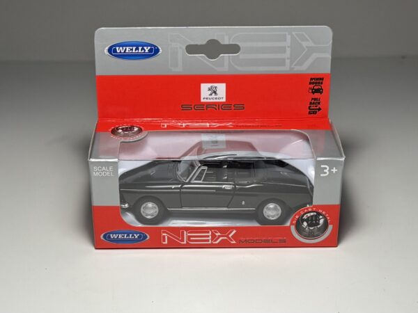 Welly - Peugeot 404 Convertible - Schaal 1:38