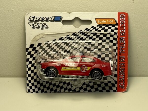 Speed Toys - Fire Unit Car - Schaal 1:64