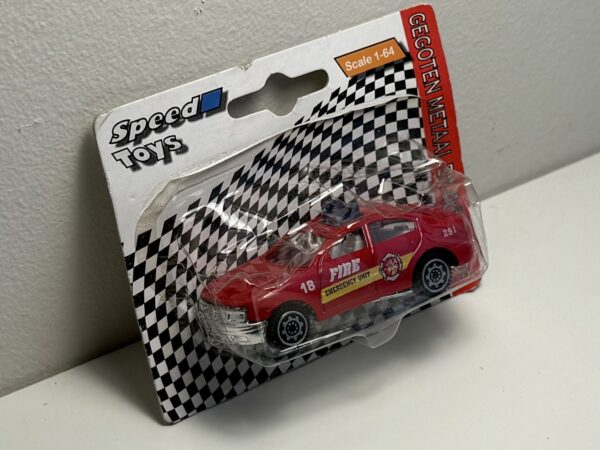 Speed Toys - Fire Unit Car - Schaal 1:64 - Afbeelding 2