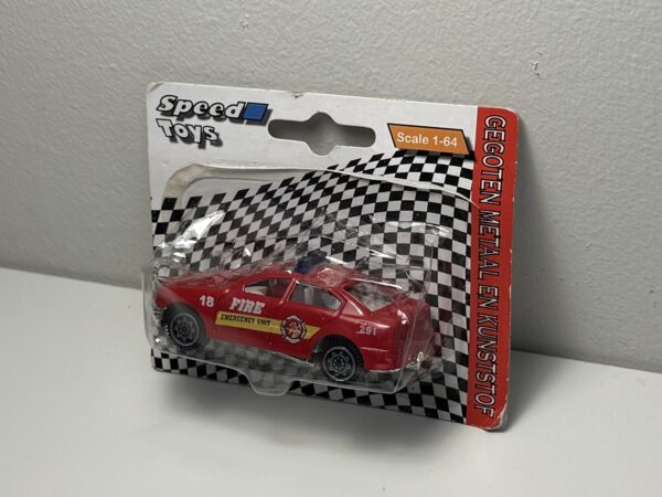Speed Toys - Fire Unit Car - Schaal 1:64 - Afbeelding 3