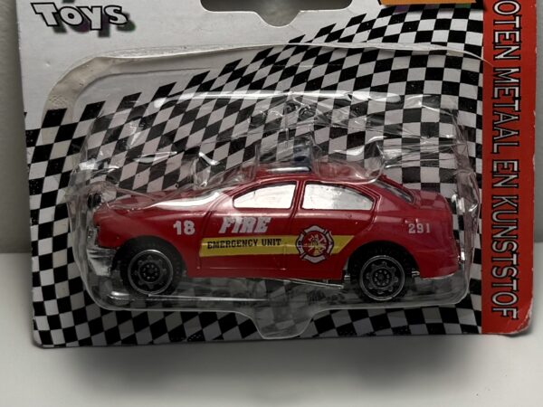 Speed Toys - Fire Unit Car - Schaal 1:64 - Afbeelding 4