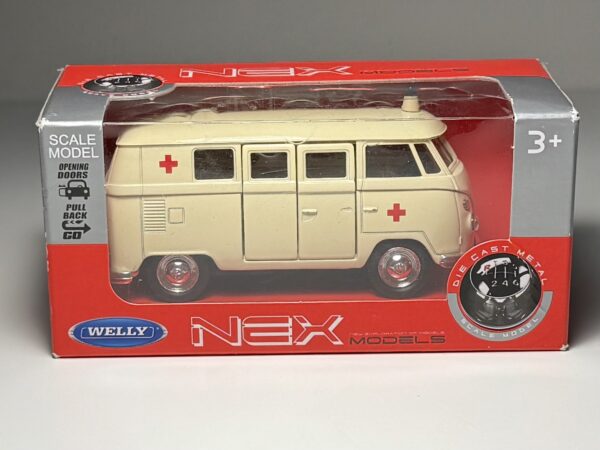 Welly - 1963 Volkswagen T1 Bus - Schaal 1:38