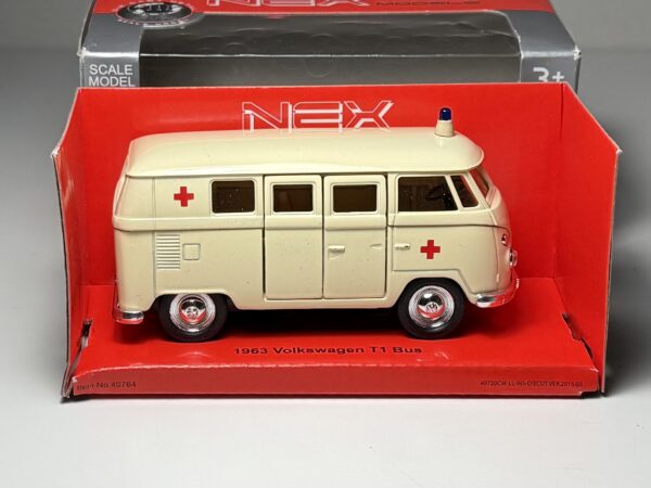Welly - 1963 Volkswagen T1 Bus - Schaal 1:38 - Afbeelding 2