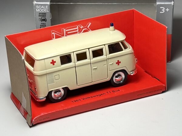 Welly - 1963 Volkswagen T1 Bus - Schaal 1:38 - Afbeelding 4