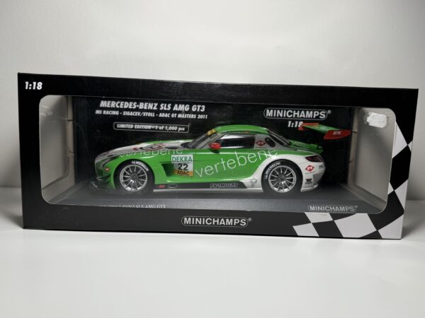 MiniChamps - Mercedes-Benz SLS AMG GT3 - Schaal 1:18